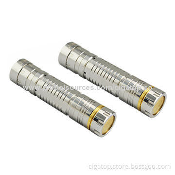 E Cigarettes Panzer Mod, Modular Design with Interchangeable Tubes, Black Color